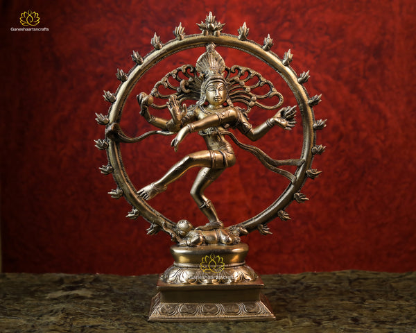 Nataraja Statue | 13" Inch  | Natraj Statue | Lord Shiva Statue | Dancing Shiva Statue | Dance Idol | Lord of the Dance | Shiva Nataraja |